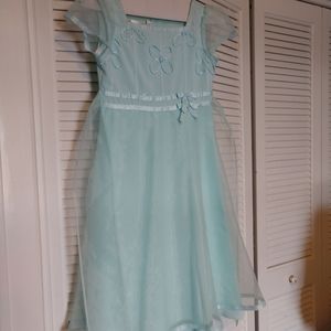 Bonnie Jean Girls Aquamarine Dress